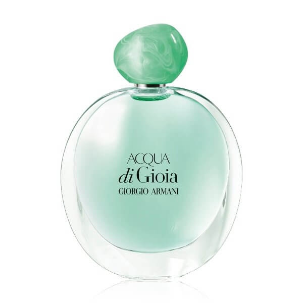 Giorgio Armani Acqua di Gioia Parfumflasche in mattem Mintgrün für Parfümproben und Duftproben. Parfüm testen leicht gemacht