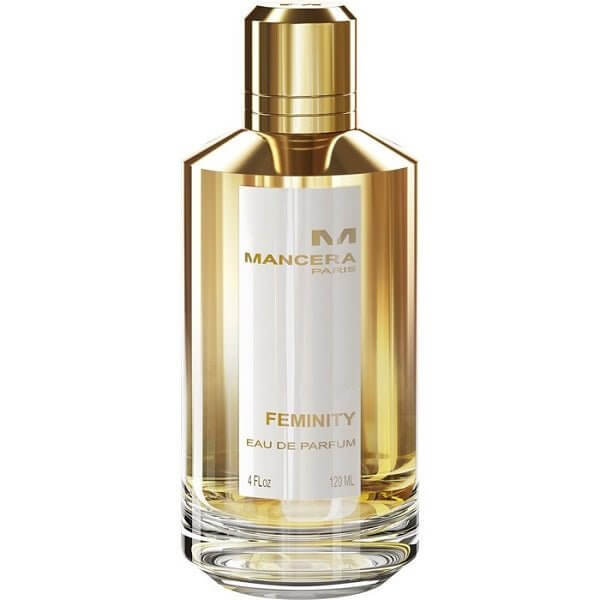 Mancera Feminity Eau de Parfum 120ml bottle for Damen, ideal for Parfümproben and Duftproben to test luxurious blumig-süß scent