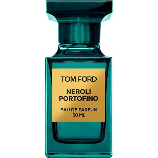 Tom Ford Neroli Portofino Eau de Parfum 50ml turquoise bottle for men and women, inspired by Mediterranean scents. Parfümproben, Duftproben, Parfüm testen.