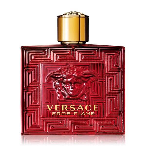 Versace Eros Flame parfumflasche, perfekt für Parfümproben und Duftproben, ideal zum Parfüm testen.