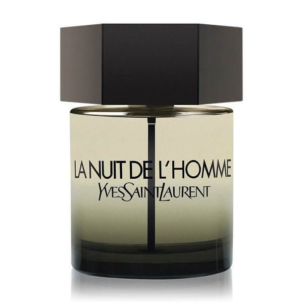 Yves Saint Laurent La Nuit de L'Homme Herrenduft Parfümflakon, ideal für Parfümproben und Duftproben, maskulin und verführerisch.